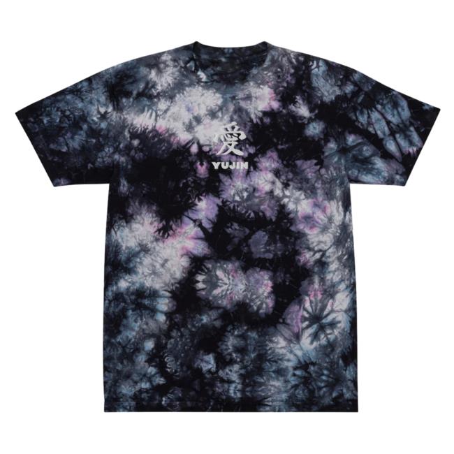 Official Yujin Clothing Japanese Love Tie Dye Tee Milky Way Tie-Dye