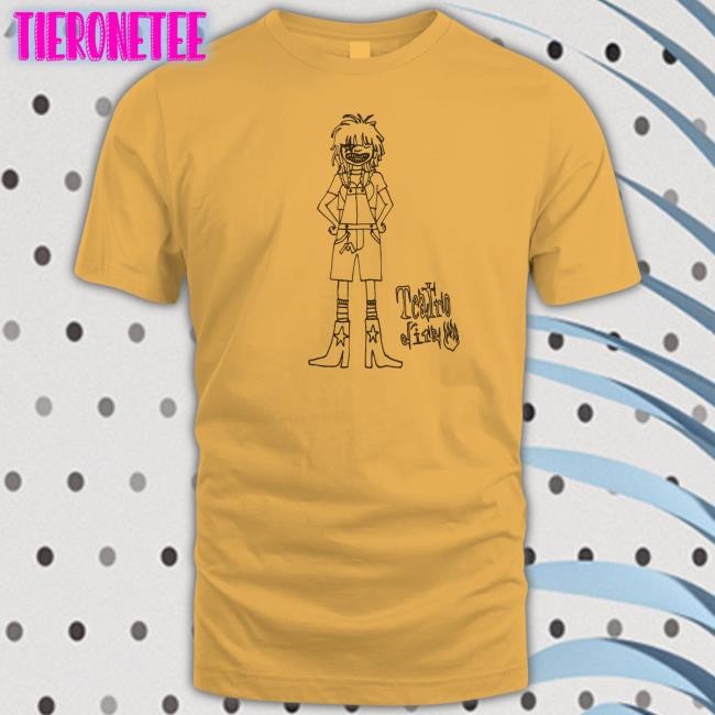 Maneskin Merch Thomas Tracklist Doodle Long Sleeve T Shirt