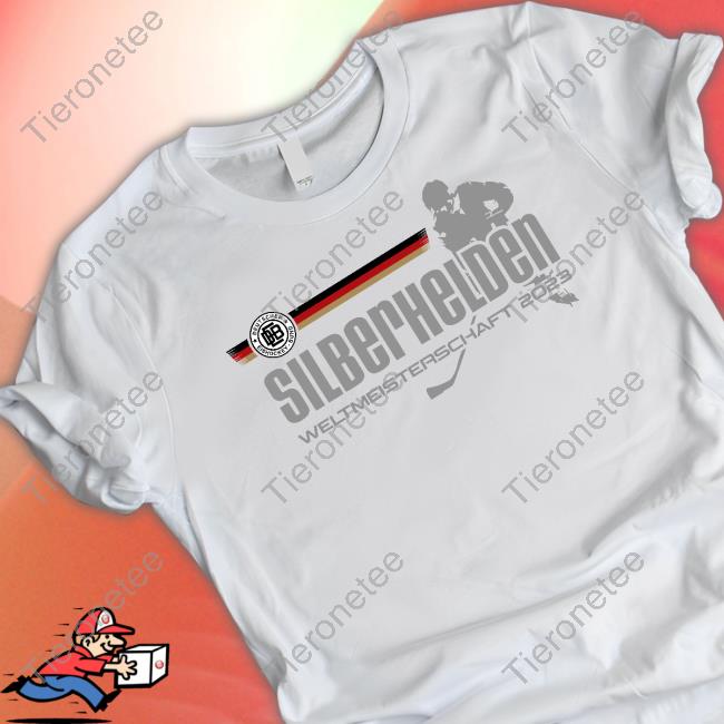 Official Deutscher Eishockey-Bund Merch Silberhelden Weltmeisterschaft 2023 T-Shirt