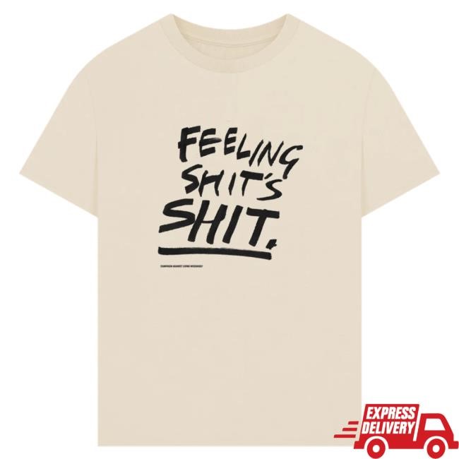 The Calm Zone Feeling shit’s shit – Oversized fit Shirt
