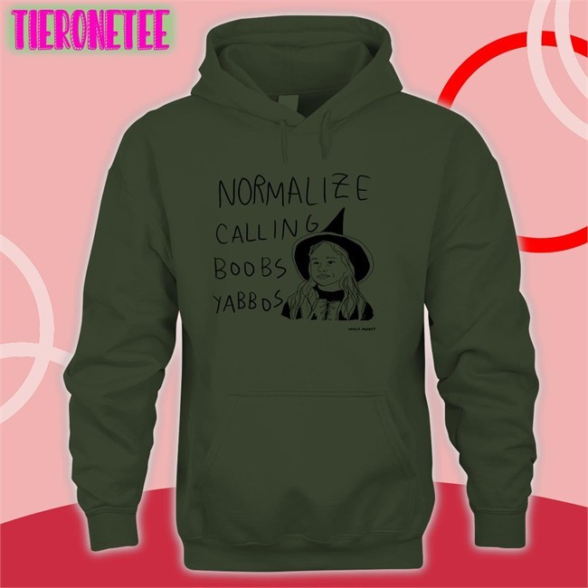 Normalize Calling Boobs Yabbos Hoodie