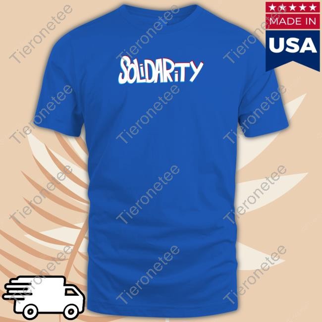 Solidarity Dyed Tee Shirt Solidaritycouk