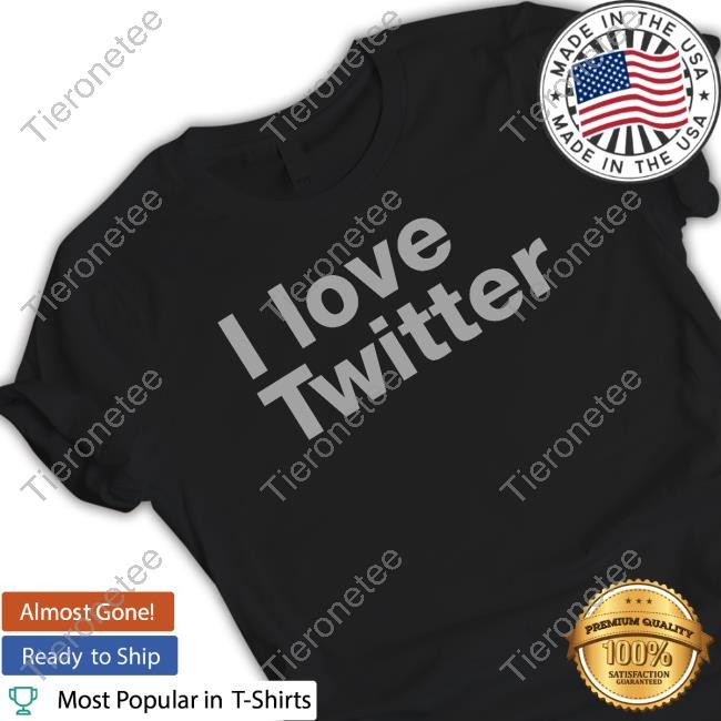 I Love Twitter Hoodie