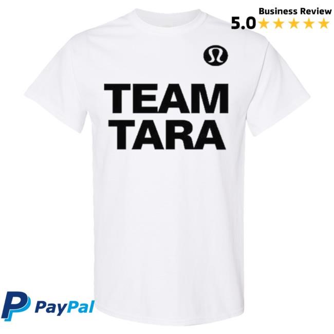 Team Tara With Lululemon Logo T Shirt