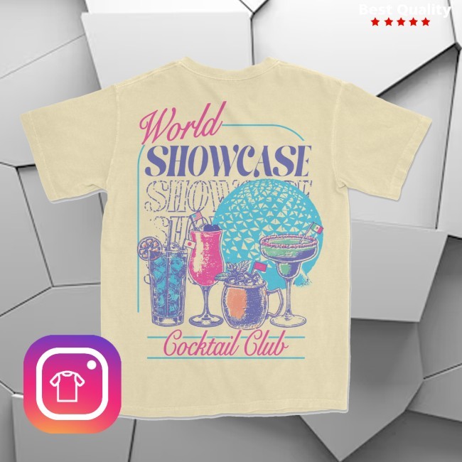 The Lost Bros World Showcase Cocktail Club New T-Shirt The Lost Bros Merch