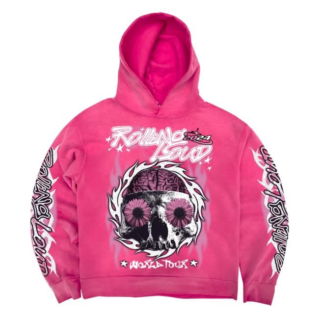 RL 24 Worldwide Faded Rose L/S Rolling Loud Shop