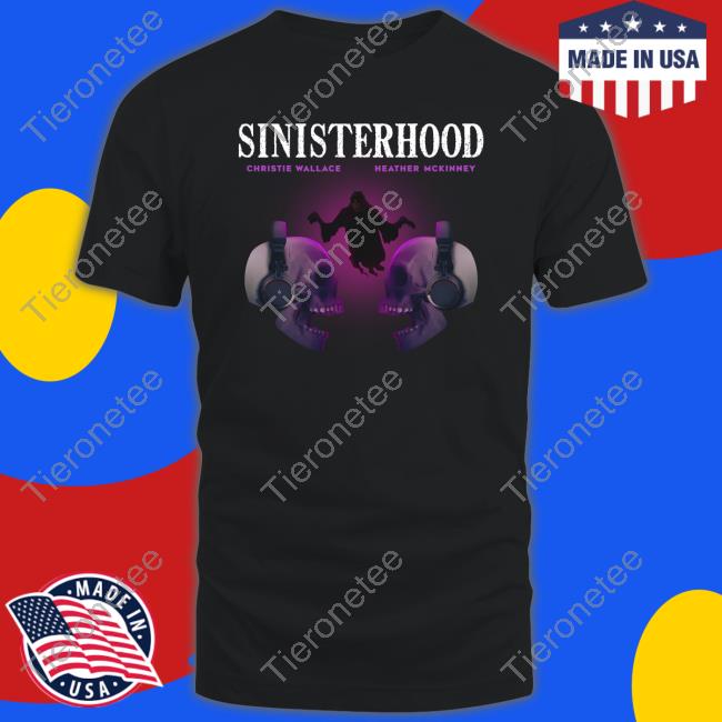Sinisterhood Christie Wallace Heather Mckinney Cover Art Long Sleeve Tee