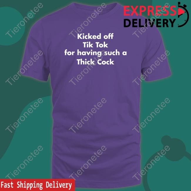 Shirts That Go Hard Kicked Off Tik Tok For Having Such A Thick Cock Crewneck Sweatshirt