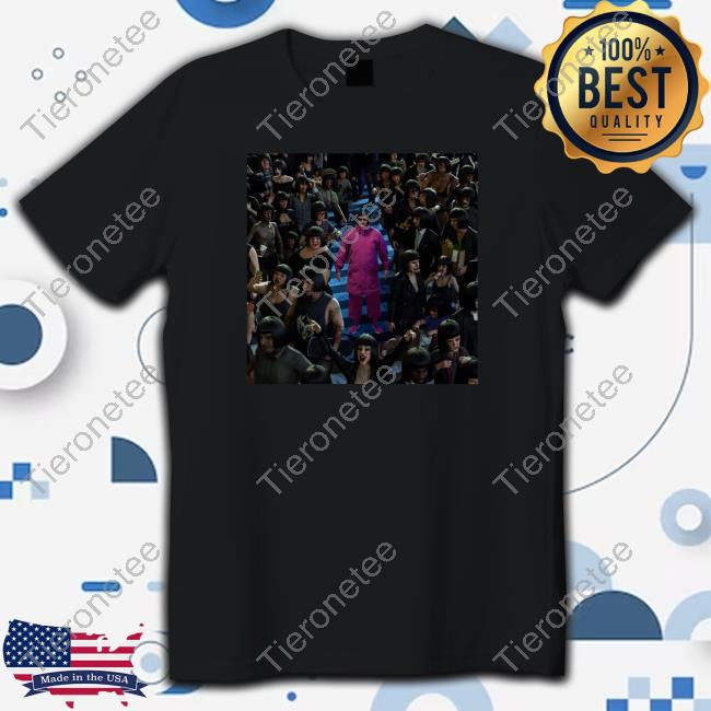 Official Oliver Tree Merch Oliver Tree Alone In A Crowd Vinyl Shirt