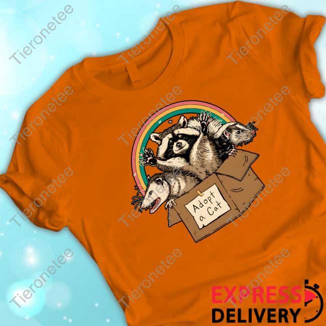 Wicked Clothes Adopt A Cat Tee Shirt