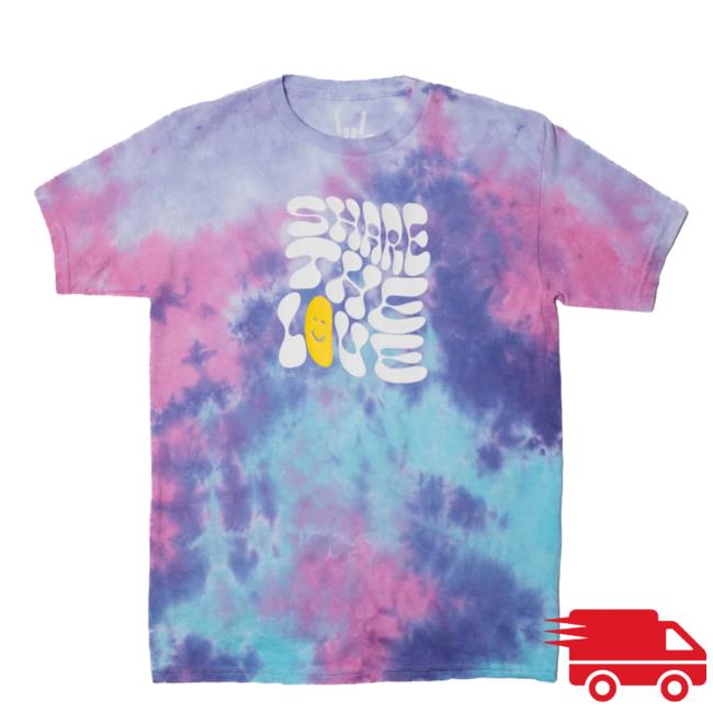 Groovy Love Tie Dye Tee Shirt