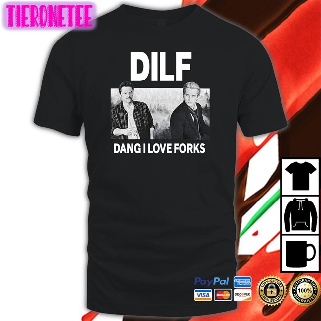 Wildtiktokss Soup And Sun Merch Dilf Dang I Love Forks T Shirt