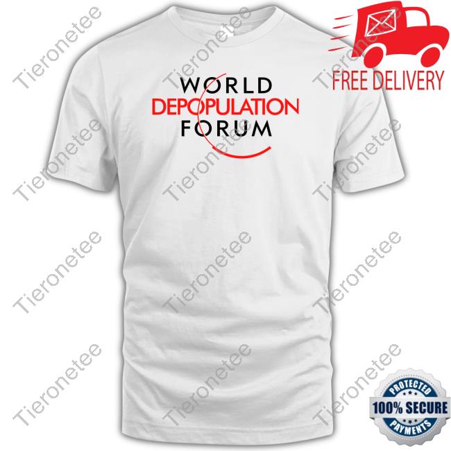 World Depopulation Forum Long Sleeved T Shirt Liz Churchill