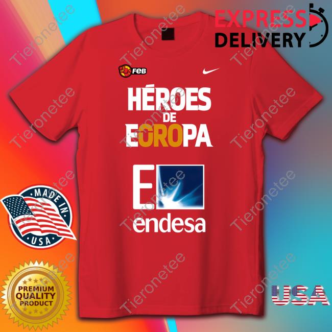 Pau Gasol’s Héroes De Eoropa Endesa Long Sleeve Tee