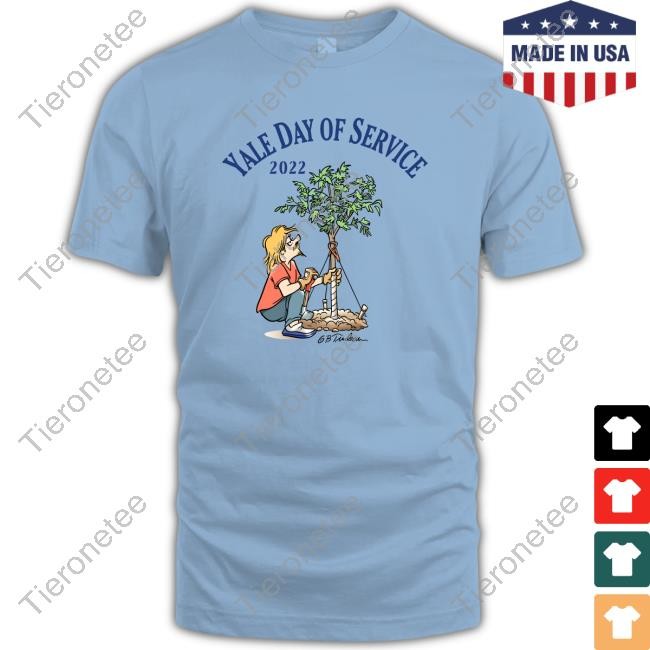 Yale Alumni Campus Customs Yale Day Of Service Shirt