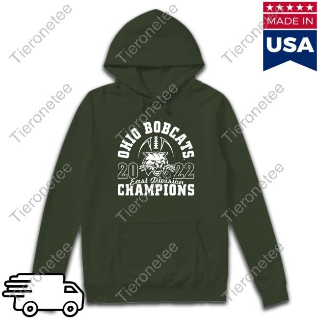 Official Bobcats 2022 East Division Champions Forest Sweatshirt