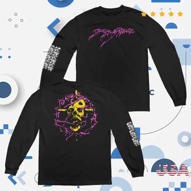 Official Cold Cuts Merch Store Shop Jesus Piece "Skull Thorns" Long Sleeve Shirt JesusPiece Coldcutsmerch Apparel Clothing
