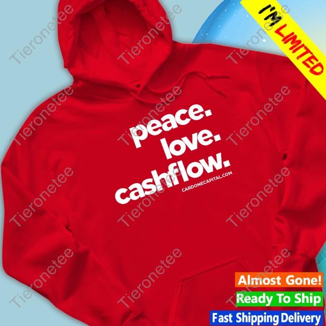 Peace Love Cashflow T Shirt Official Peace Love Cashflow T Shirts