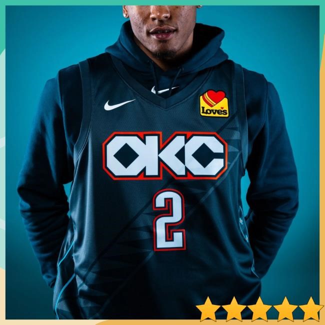 Shai Gilgeous-Alexander NBA Basketball City Edition | Oklahoma City 2025-26 NBA Basketball Oklahoma City Thunder SGA City Swingman Jersey
