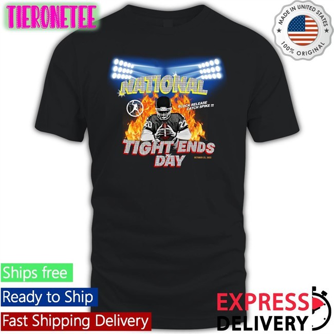 National Tight Ends Day 2022 Block Release Catch Spike Tee Shirt Pittsburgh Steelers Cynthia Frelund Skull Ridding Merch