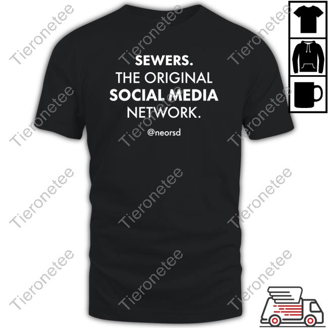 Sewers The Original Social Media Network Long Sleeve
