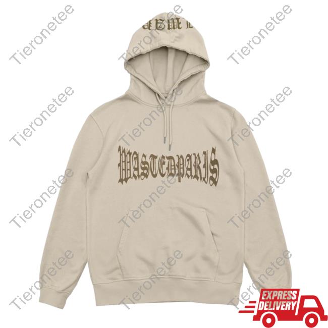 Official Wasted Clothing Store Shop Always Faithful Beige Hooded Sweatshirt