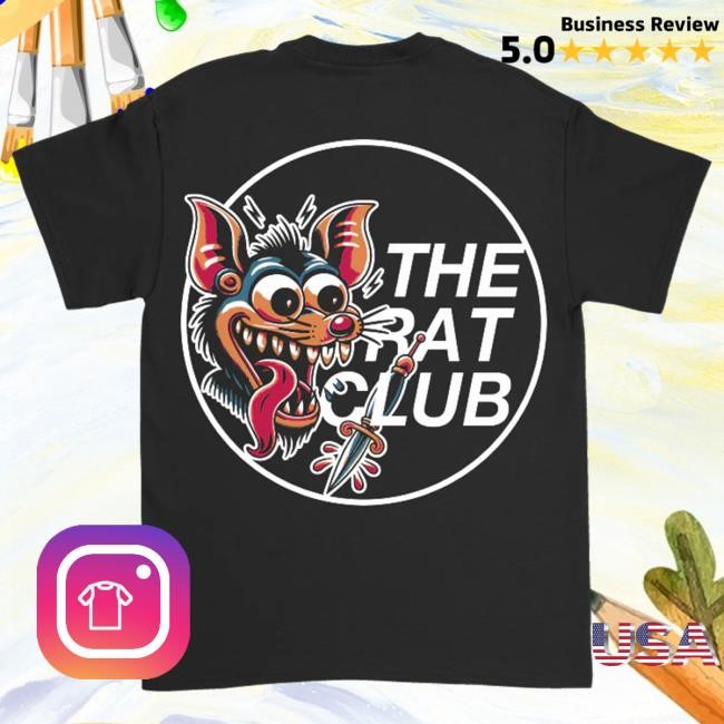The Rat Club Trad Rat Tee Shirt The Rat Club Merch