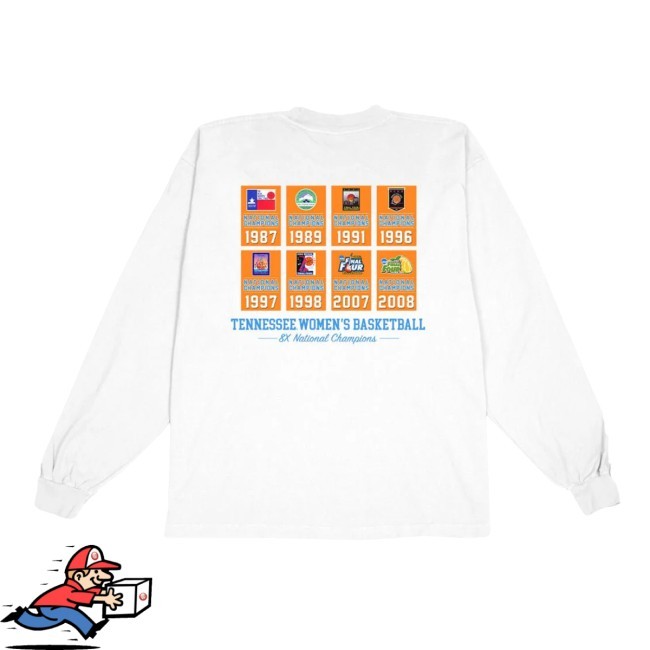 Tennessee Lady Vols Banners Long Sleeve Tee SLAM Goods Apparel