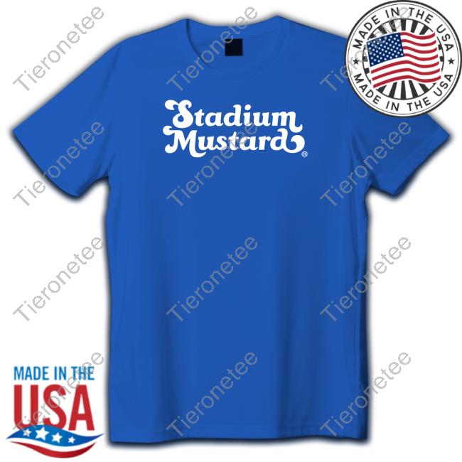 Stadium Mustard Logo T Shirt
