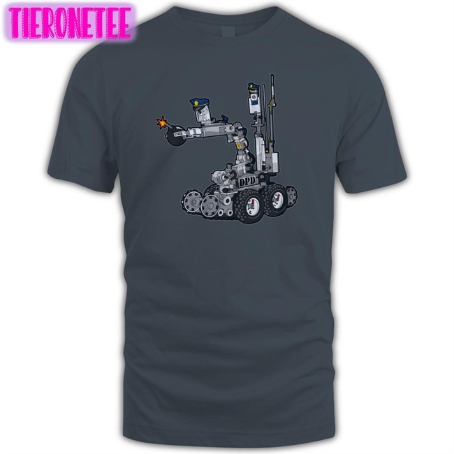Donut Operator Merch Dallas Bomb Robot Long Sleeve Shirt Bunkerbranding
