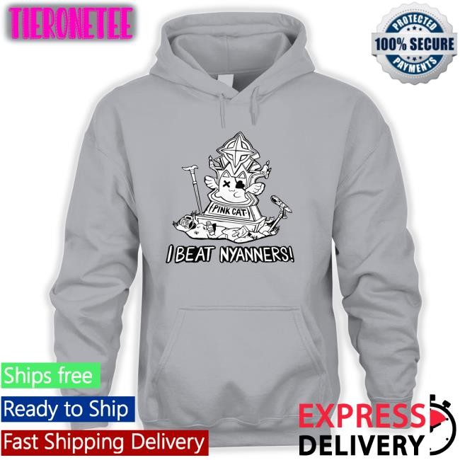 Nyanners Merch I Beat Nyanners Shirt Vshojo