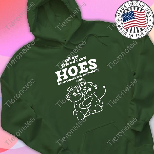Shirts That Go Hard All My Friends Are Hoes Shirt