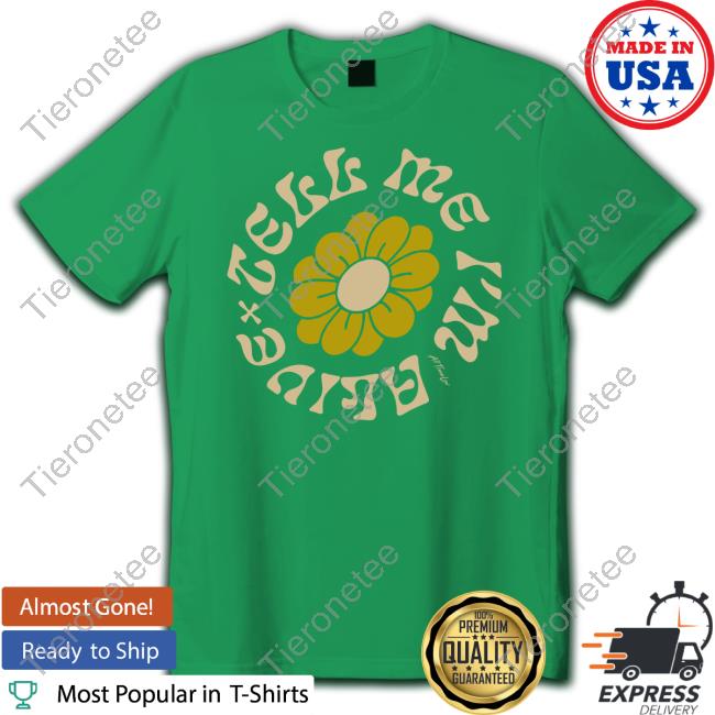 Official All Time Low Merch TMIA Flower Tee