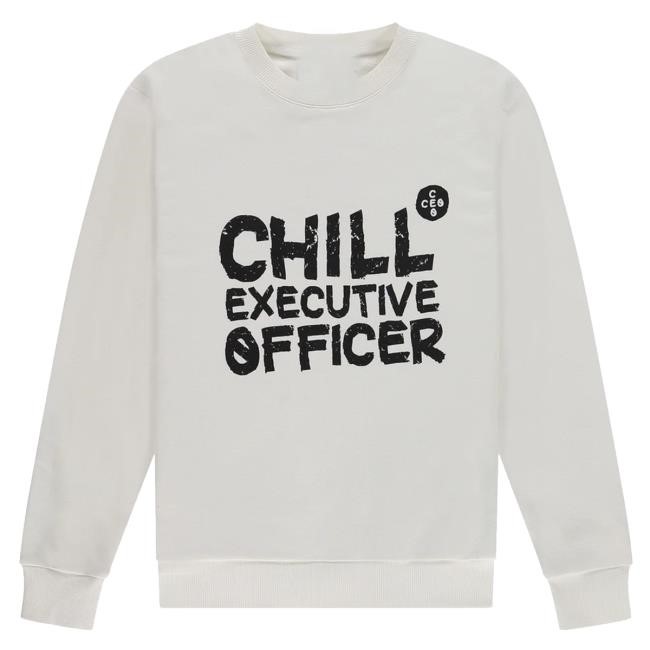 Official Shop Armada Music Sunrise Chill Executive Officer Hoodies White