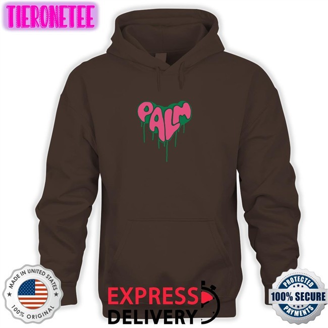 Palm Angels Spray Heart Tee Shirt