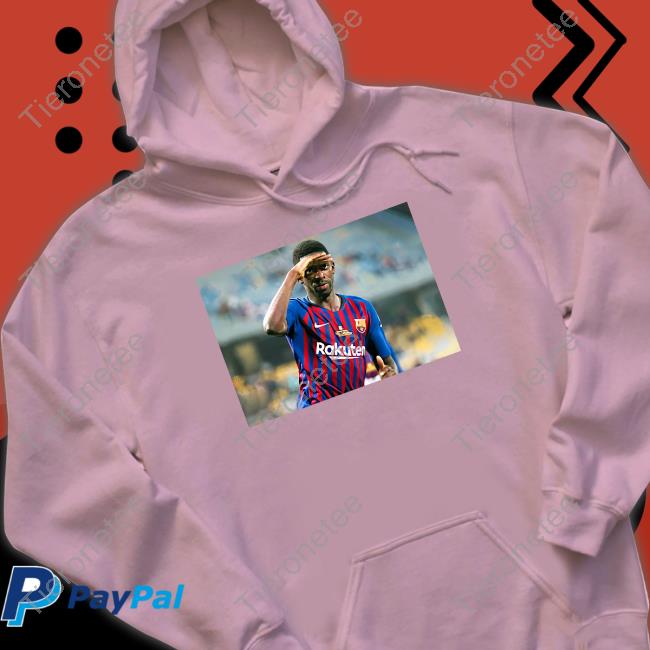 Koundé Wearing A Dembélé Shirt