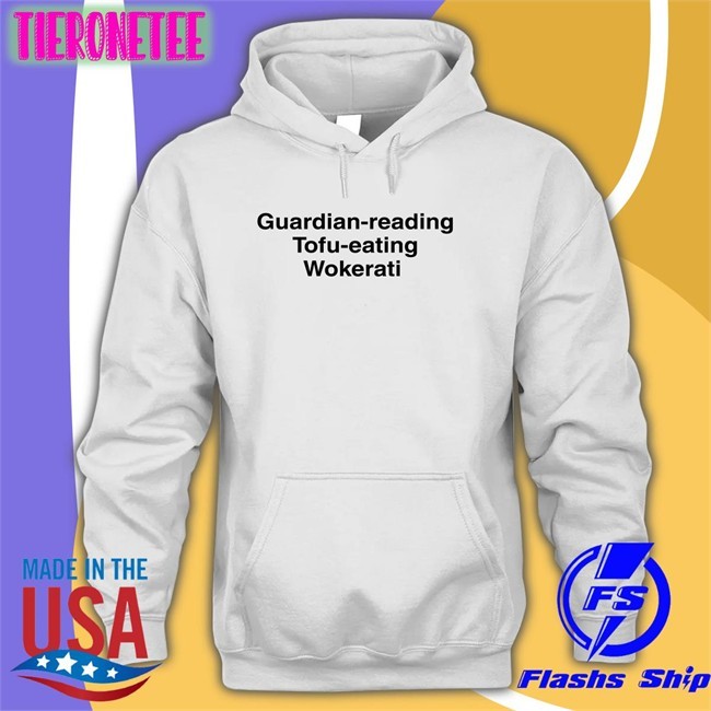 Guardian Reading Tofu Eating Wokerati Hooded Sweatshirt Nemo I_Nautilus