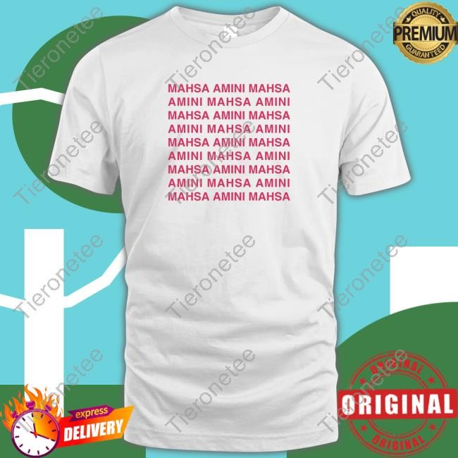 Jessica Chastain Wearing Mahsa Amini T Shirt