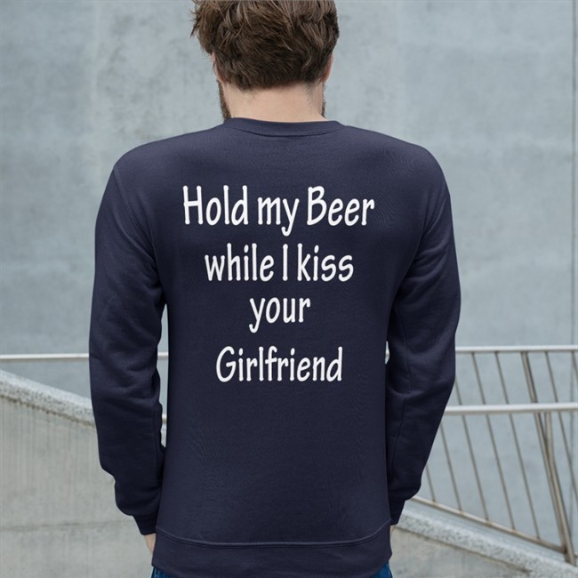 Official Hold My Beer While I Kiss Your Girlfriend Shirt Blue Hold My Beer While I Kiss Your Girlfriend Shirt By Shirts That Go Hard