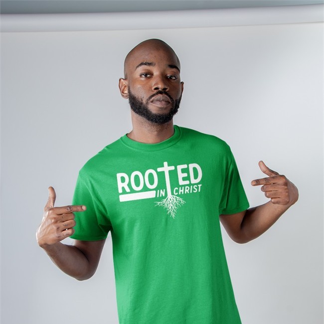 Andreas Fagerbakke Rooted In Christ Shirt