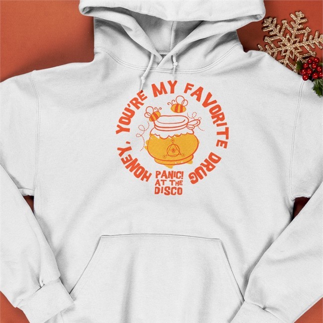Panic At The Disco Store Bee Honey You're My Favorite Drug Tee Shirt