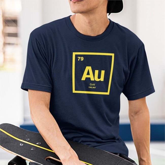 Dr Michelle Au Periodic Table Of Elements 79 Au Gold 196.967 Sweatshirts