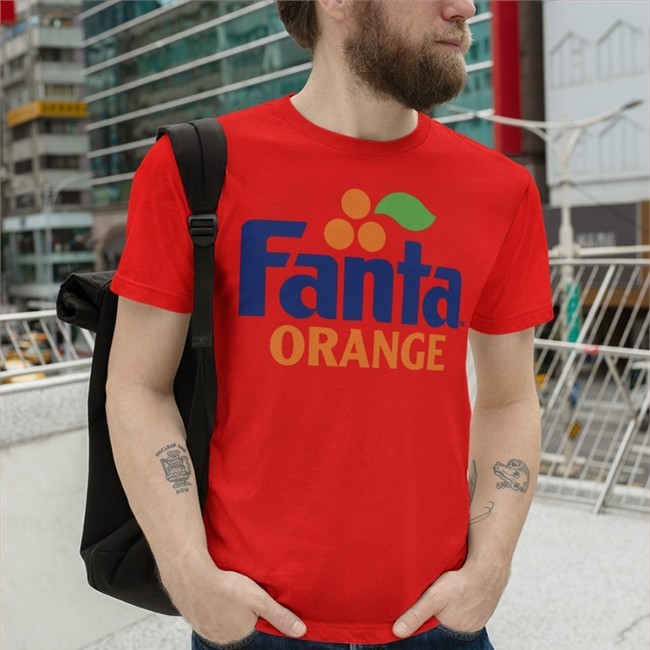 KinaDnea Fanta Orange Shirt Orange Caramel Kisses