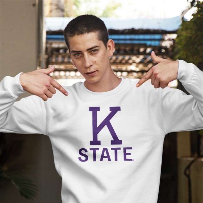 Charlie Hustle Merch Store K-State Block T-Shirt