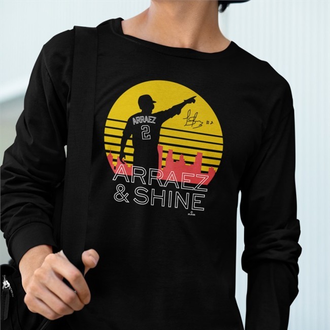 Luis Arraez Arraez & Shine T Shirt Caleb Thielbar