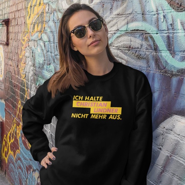 Ich Halte Christian Lindner Nicht Mehr Aus Shirts Glckskind Merch