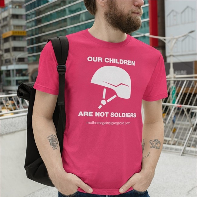 Our Children Are Not Soldiers Long Sleeve Mothers Against Greg Abbott