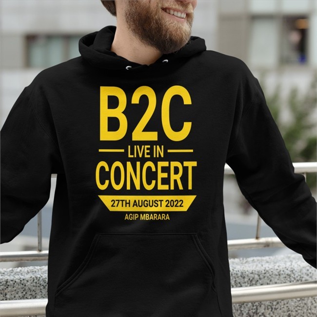 B2c Live In Concert 27 Th August 2022 Agip Mbarara Long Sleeve