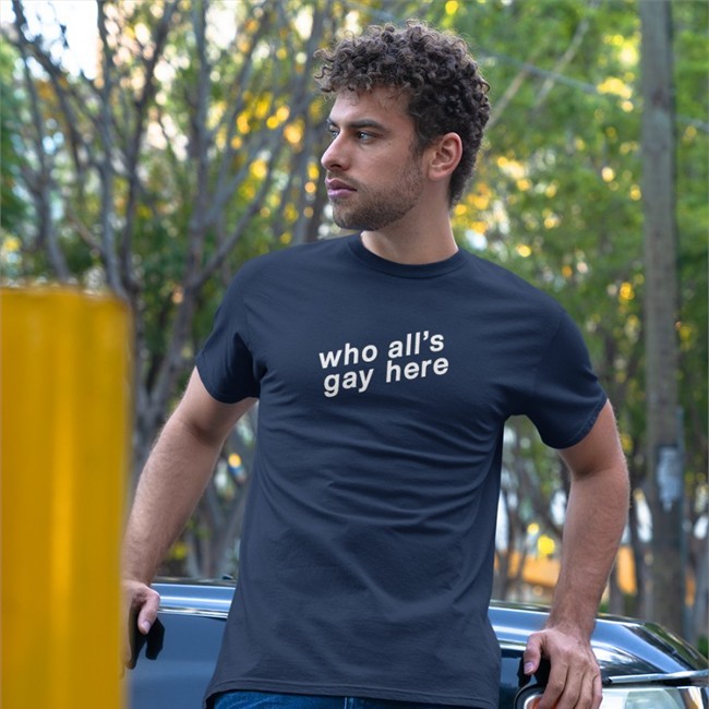 Who All's Gay Here Hoodie