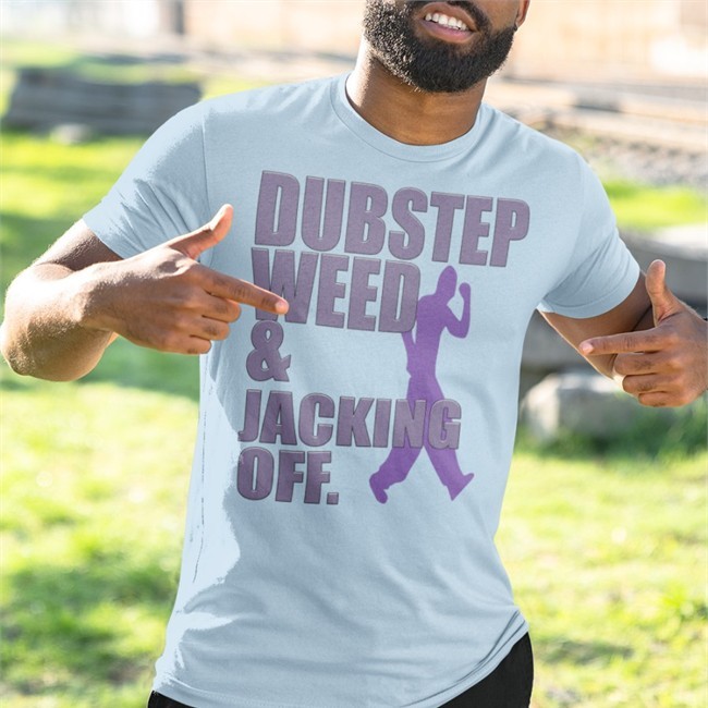 Dubstep Weed & Jacking Off T Shirt Hauntedstarbuck Haunted Starbucks Merch
